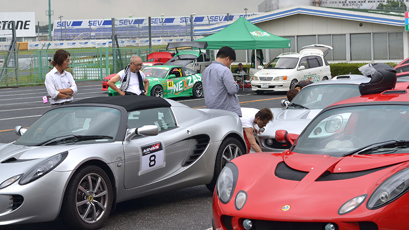 bskワイワイ倶楽部走行会　エリーゼ＆エキシージ