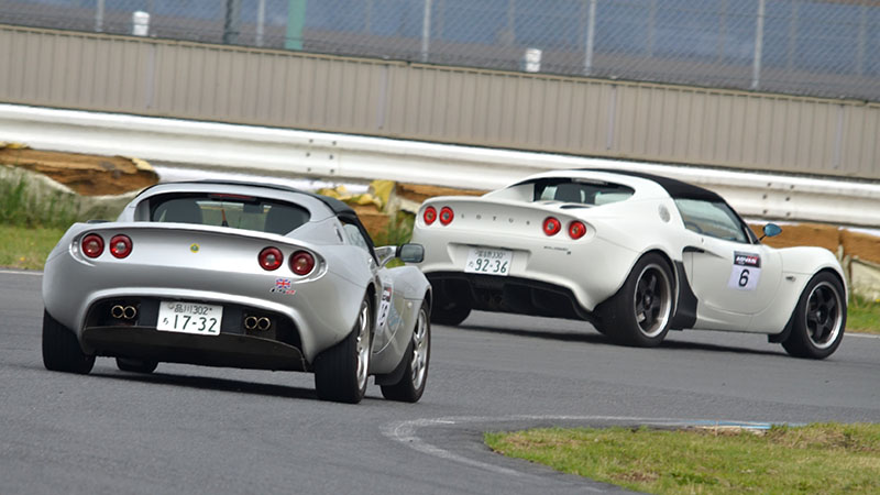 bskワイワイ倶楽部走行会　エリーゼ＆エキシージ