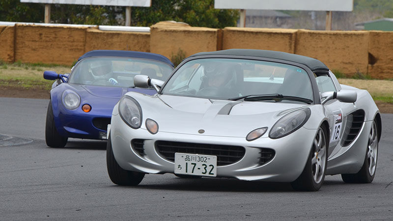 bskワイワイ倶楽部走行会　エリーゼ＆エキシージ