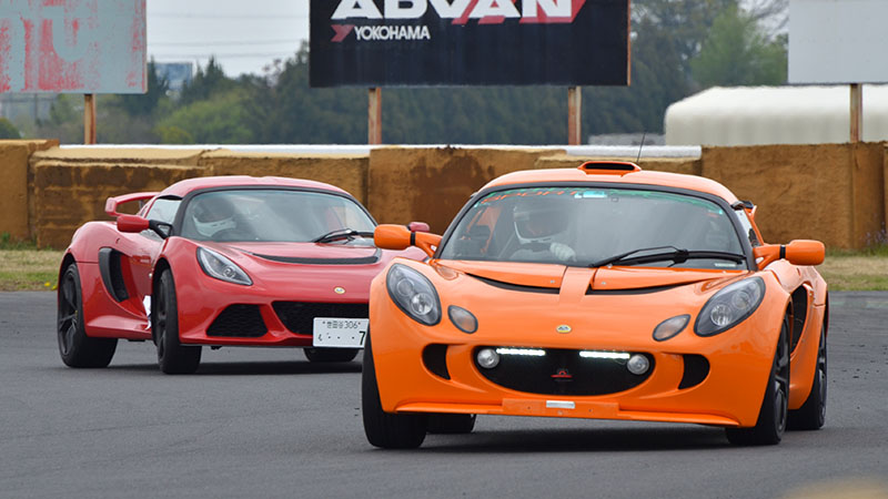 bskワイワイ倶楽部走行会　エリーゼ＆エキシージ