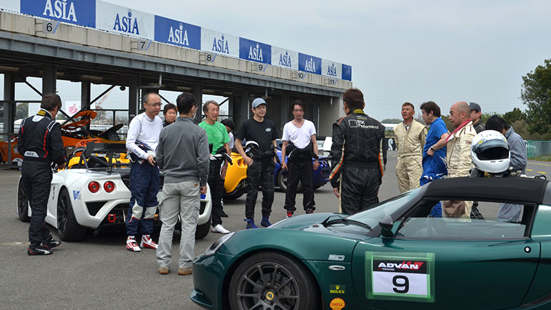 bskワイワイ倶楽部走行会　エリーゼ＆エキシージ