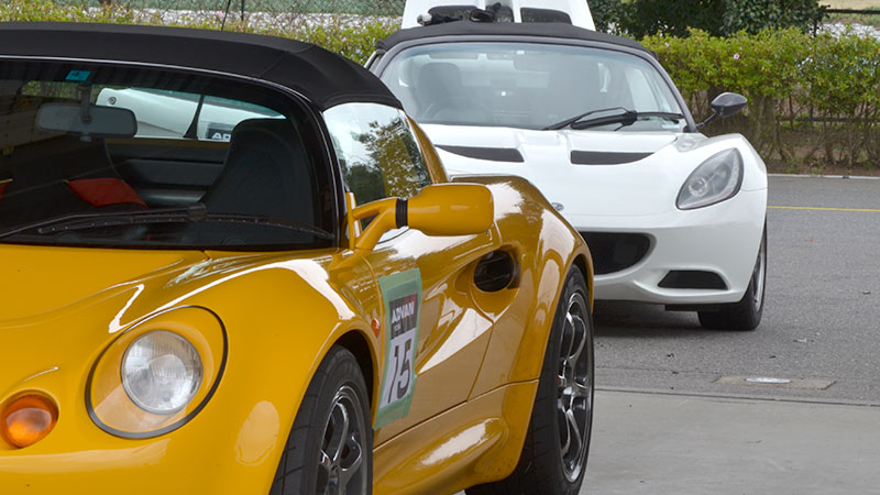 bskワイワイ倶楽部走行会　エリーゼ＆エキシージ