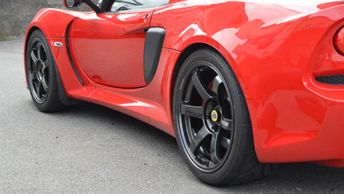 EXIGE V6用 専用ホイール RAYS TE37 SAGA