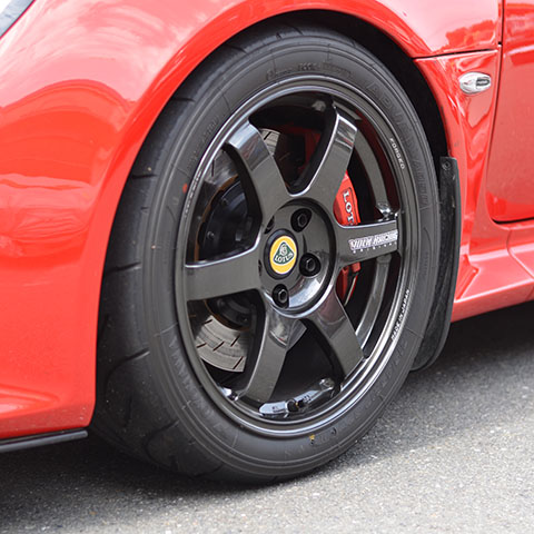EXIGE V6用 専用ホイール RAYS TE37 SAGA